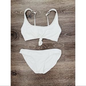 Frankie’s Bikinis White Bikini